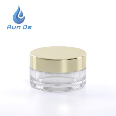 China Good Quality 50ml Cosmetic Skin Care Cream Packaging PETG Plastic Cream Jar For Sale for sale