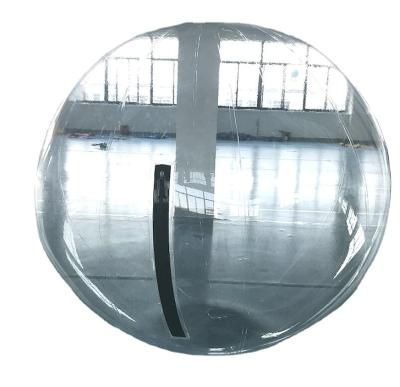 China Durable 2M Wide Swim Pool Toy Inflatable Water Ball Circus Walking Dance Transparent Dance Roll Zorbing Balls For Adult Kids for sale