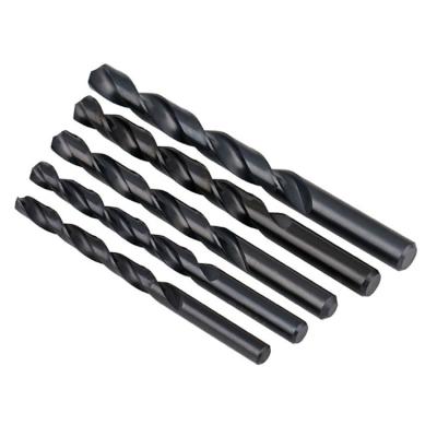 China Drilling Holes HSS Twist Drill Bit Set Auger End Mill Bit , Hard Nano Alloy Design End Mill Blue Coating for sale