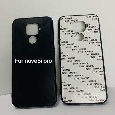 China 2d Shockproof Custom Sublimation Printing Aluminum Tpu Phone Cover For Huawei Nova5iPRO for sale