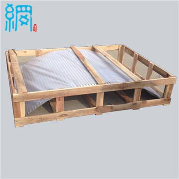 China Non-obstructing Static Surface Stainless Steel Arc Screen For Wet Inspecting Operations for sale