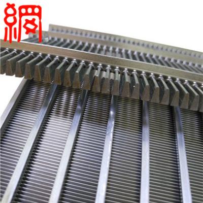 China High Load Filtering Stainless Steel V Profile Wire Wedge Wire Screen Panel for sale