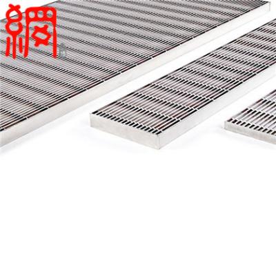 China High Load Filtering Stainless Steel Wedge Wire Grate For Shower Drain for sale