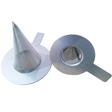 China Factory Perforated Temporary Cone Metal Temporary Strainer Pipe Conical Strainer for sale