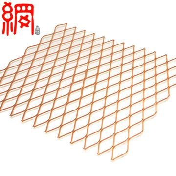 China Thermal and Electrical Conductivity Expanded Metal Copper Mesh for sale