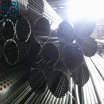 China Oil 304 Stainless Steel Perforated Metal Tubing for sale