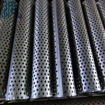 China Oil 89mm Material Round Hole 304 Perforated Tube for sale