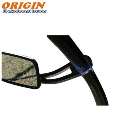 China Original OWT-MAIB Aluminum Black Coated Wakeboard Tower Mirror Arm Boat Mirror Accessories for sale