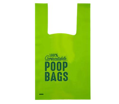 China 100% Sustainable Compostable Pet Poop Bags for sale