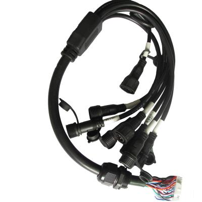 China Auto Wire Harness 1.25mm Connector Wire Harness 2 Wire Harness Building Connector for sale