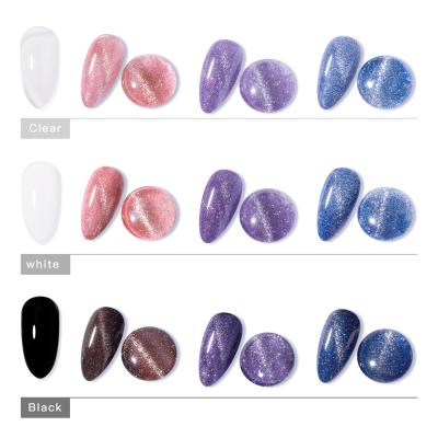 China Nail Art Products Manufacturer Supply Wholesale UV Nail Polish Cat Eye Effect Professional 6 Colors Gel for sale