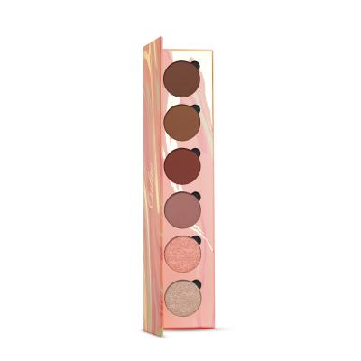 China EYE fashion portable univesal oulac silky touch eyeshadow in signature four look matte 6 shades soft buttery eye shadow palette for sale