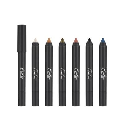 China OULAC waterproof problack wholesales professional long lasting pigment makeup pencil cosmetics stick cream shadow stick for sale