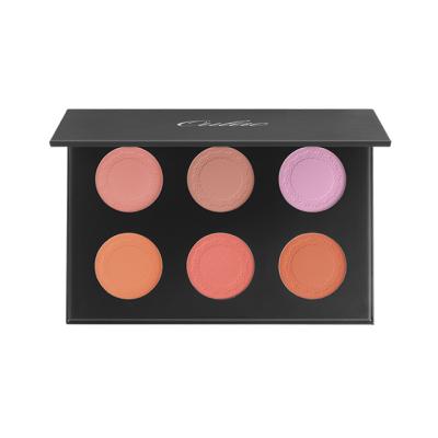 China Oulac eco-friendly an all-in-one palette with six beautiful universal blush shades to flatter and accentuate all skin tones blush palette for sale