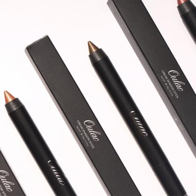 China OULAC High Quality Waterproof Problack Long In Running Eye Makeup Eyeshadow Pencil Cream Shadow Stick for sale