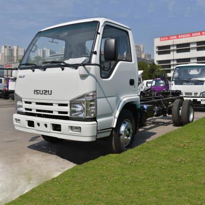 China Isuzu 4x2 KV100 3 Passenger Box Cargo Truck Euro 5 Engine 5995*2110*3100 for sale