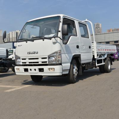 China Double Cabin Isuzu Elf 16 Ft Logistics Cargo Truck 5950x1880x2240 for sale