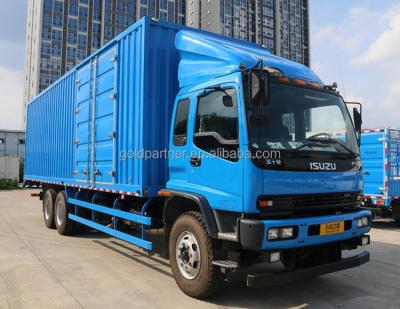 China ISUZU Oil saving heavy duty van truck FVZ series 11685*2490*3950 for sale