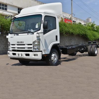 China Isuzu 6 wheeler 4HK1 engine NPR wing van box truck have options for sale