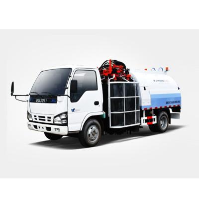 China Construction worksÂ   China High Quality Isuzu Road Guardrail Cleaning Truck for sale