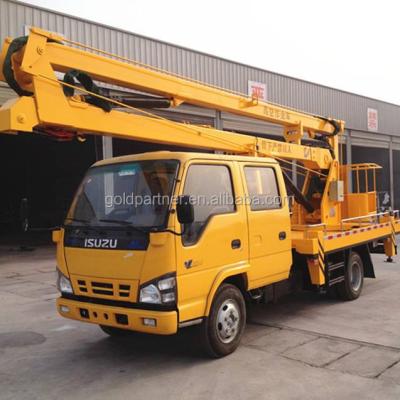 China ISUZU Special Vehicles Boom Lift Truck For Sale ZMD5C58F01X for sale