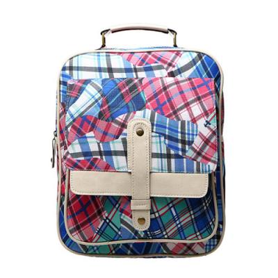 China Laptop bags use custom canvas backpack book bags for sale