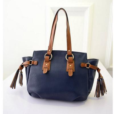 China high quality dark blue handbag Korea Fashion handbags wholesale bolso de mano for sale