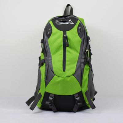 China Mountaineering Backpack Camping Hiking Rucksack green for sale