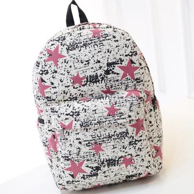 China colorful stars canvas backpack messenger bags wholesale купить рюкзак mochilas por mayor for sale