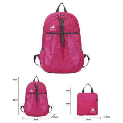 China simple backpack Folding bag for sale