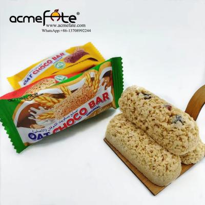 China popular private oatmeal chocolate bar bag oatmeal chocolate with halal bar for sale