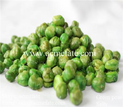 China Low fat green bean snack / wasabi coated pea pea for sale