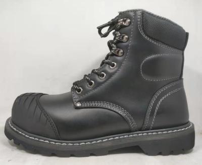 China Steel Toe Steel Work Boots/Hard Toe Premium Leather Safety Toe Boots Australia Market for sale