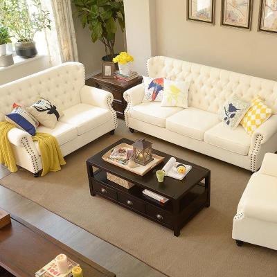 China Chesterfield SOFA High Quality Hotel Sofa Button Tufted Sofa for sale