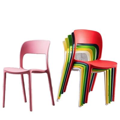 China Office Colorful Restaurant Plastic Comfotable Cafe Chair For Sale for sale