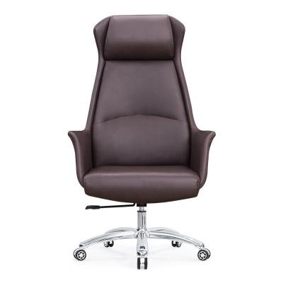 China Environmental Friendly Fashionable Swivel Chair High Back PU Leather Executive Chair for sale