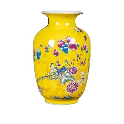 China Hot Selling Traditional Modern Universal Large Floor Standing Ceramic Vase For Home Decoration for sale