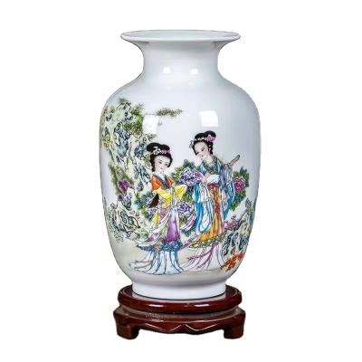 China China Traditional Manufacture Professional Luxury Decoration Large Ceramic Floor Vase for sale