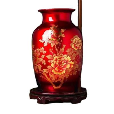 China Contemporary Simple Modern Style Multi Function Large Durable Ceramic Vase For Indoor Plants for sale