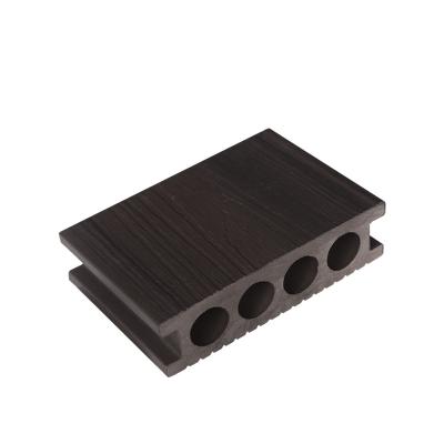 China Hoyeah Waterproof Co-extruded 14538 Wpc Wooden Decking Floor Wpc Composite Decking For Swimming for sale