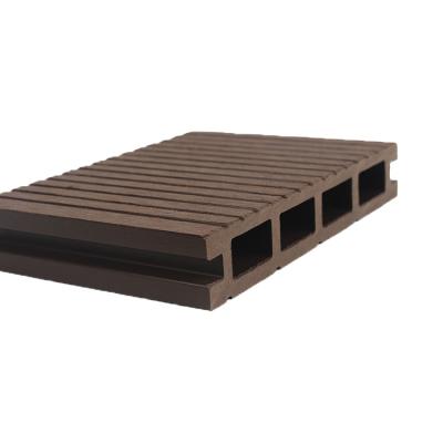 China 14025 Waterproof High Density Composite Decking Outdoor Wpc Long Life Wpc Wood Wpc Decking Anti-UV for sale