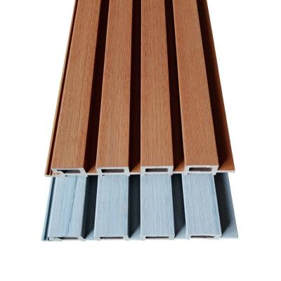 China Waterproof exterior wpc panel coextrusion cladding Hoyeah wood wall panel for sale