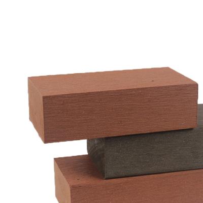 China Hoyeah Waterproof Solid Wood Plastic Composite Keel In Outside for sale