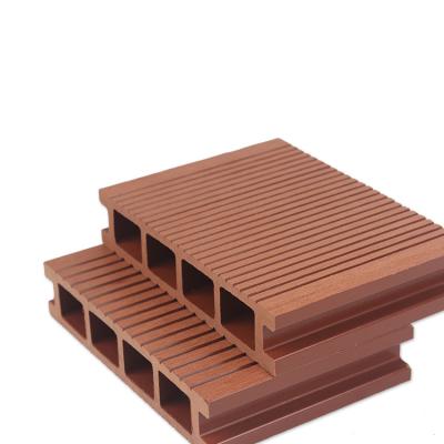 China Hoyeah Engineering Park Square Hole Waterproof Outdoor Plastic Wood Flooring for sale