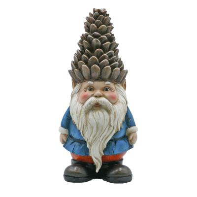 China Tabletop Epoxy Craft Resin Europe Garden Gnome Elf Figurine Decor Animal Statue Mold Decoration for sale