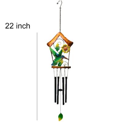 China Outdoor Memorial Metal Bird Windchime Traditional Metal Windchime for sale