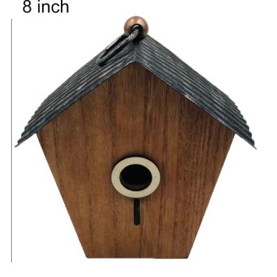 China Outdoor Morden Bird Building Paint Aviary Garden Decorative Wooden Wood Wood On Sale for sale