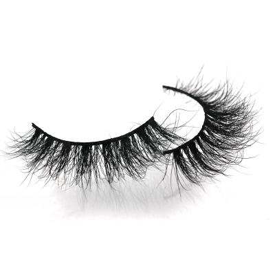 China Mink Lashes 8zhi Millimeter Long Fluffy Thick Mink Eyelashes Seller 15 Natural Tapered Curly Mink Eyelashes 15 for sale