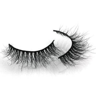 China Most Popular Natural TM8 3d Long Mink Eyelashes Curl Tapered 10mm Sellers Eyelash For Mink Lashes for sale