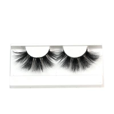 China 3D Double Layered Real Mink 5D59-75 Fluffy Cheap High Quality Wholesale Eyelash Strips 25mm Mink Eyelash Vendor for sale